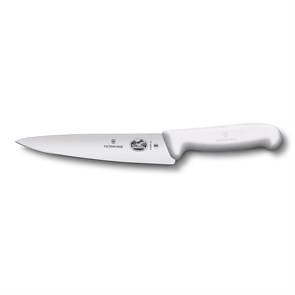 Универсальный нож Victorinox Fibrox 25 см, ручка фиброкс белая 4969