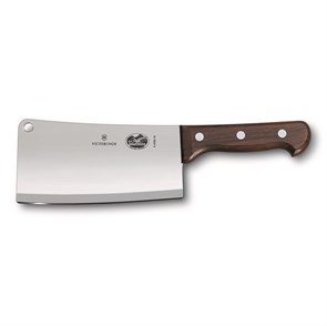 Кухонный топорик Victorinox Rosewood 18 см, ручка розовое дерево 5052
