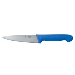 Нож PRO-Line поварской 16 см, синяя пластиковая ручка, P.L. Proff Cuisine 5162