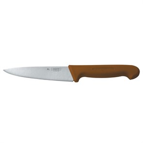 Нож PRO-Line поварской 16 см, коричневая пластиковая ручка, P.L. Proff Cuisine 5165