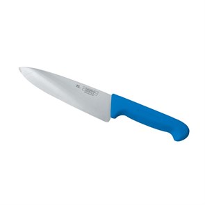 Шеф-нож PRO-Line 25 см, синяя пластиковая ручка, P.L. Proff Cuisine 5173