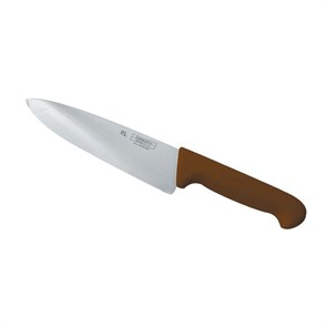 Шеф-нож PRO-Line 25 см, коричневая пластиковаяручка, P.L. Proff Cuisine 5179
