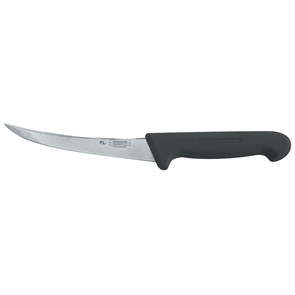 Нож PRO-Line обвалочный 15 см, черная пластиковая ручка, P.L. Proff Cuisine 5196