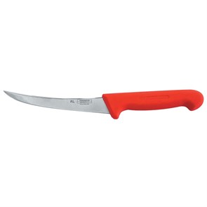 Нож PRO-Line обвалочный, красная пластиковая ручка, 15 см, P.L. Proff Cuisine 5198