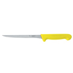 Нож PRO-Line филейный 20 см, желтая пластиковая ручка, P.L. Proff Cuisine 5200