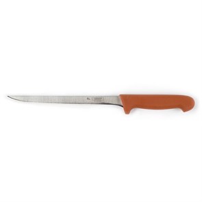 Нож PRO-Line филейный, коричневая ручка, 20 см, P.L. Proff Cuisine 5204