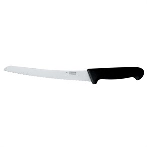 Нож PRO-Line хлебный 25 см, черная пластиковая ручка, P.L. Proff Cuisine 5209