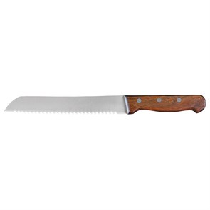 Нож для хлеба 20 см, деревянная ручка, P.L. Proff Cuisine 5225