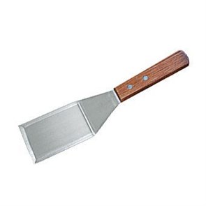 Лопатка металлическая 12,5 см (175*70),деревянная ручка  P.L. Proff Cuisine 5583