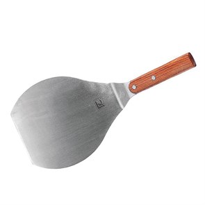 Лопатка металлическая с деревянной ручкой, w 16,5 см, l 19 см, P.L. - Proff Chef Line 5589