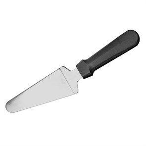 Лопатка для торта 15 см, черная пластиковая ручка, P.L. Proff Cuisine 5608
