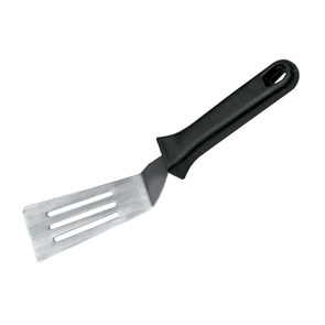 Лопатка металлическая перфорированная 10,5 см, пластиковая ручка, P.L. Proff Cuisine 5615