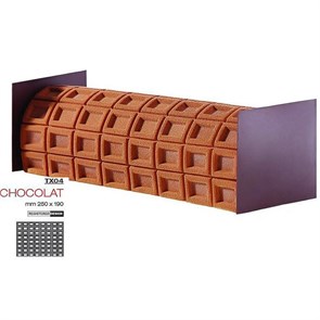 Коврик Pavoni CHOCOLAT 25*19 см, силикон, Италия 5924