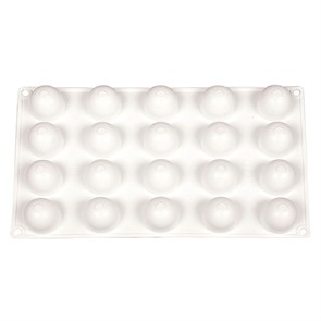 Форма силиконовая "Купол" 20 ячеек 35*35*30 мм, P.L. Proff Cuisine 5961