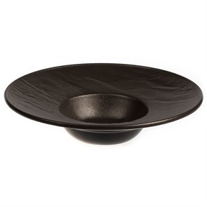Тарелка глубокая  Black Raw Stellar 240 мл, 27 см, P.L. Proff Cuisine 1097