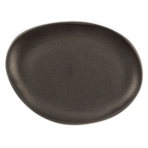Тарелка  Black Raw Stellar 33*25*2,7 см, P.L. Proff Cuisine 1100