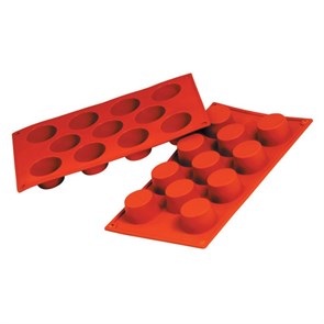 Форма силиконовая P.L. Proff Cuisine "Маффин" 11 ячеек d 50 мм, h 30 мм (30*17,5 см) 5997