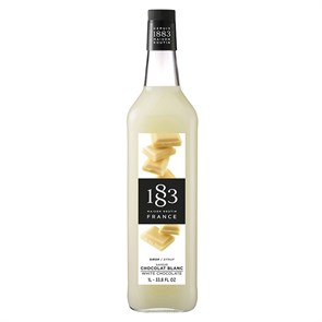 Сироп 1883 Maison Routin Белый шоколад (White Chocolate), 1 л, стекло 717