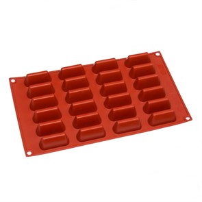 Форма силиконовая P.L. Proff Cuisine "Мини полено" 24 ячееки 50*20 мм, h 25 мм (30*17,5 см) 6025
