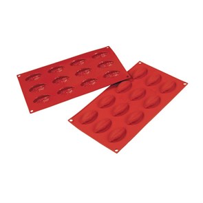 Форма силиконовая P.L. Proff Cuisine "Кнели" 12 ячеек 53*33 мм, h 20 мм (30*17,5 см) 6031