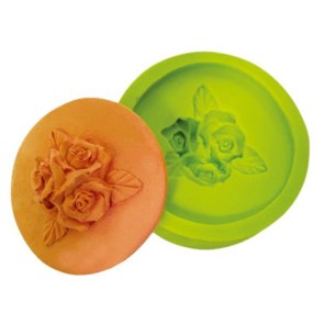 Силиконовая форма P.L. Proff Cuisine "Розы" d 7*2 см (3,5 см) 6050