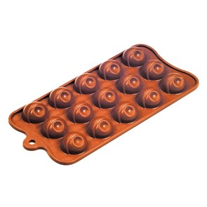 Форма силиконовая для конфет 15 ячеек 30*17 мм, P.L. Proff Cuisine 6071