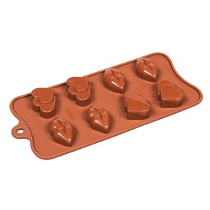 Форма силиконовая для конфет 8 ячеек 40*23 мм, P.L. Proff Cuisine 6073