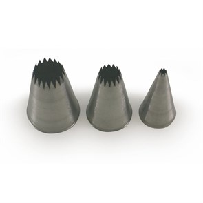 Насадка для кондитерского мешка d 7 мм, металл, Martellato-Италия 6464