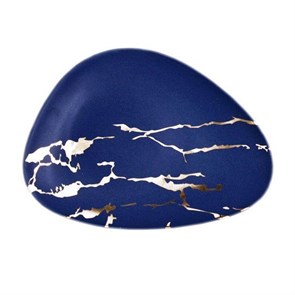 Тарелка Blue Gold 24,5*18 см, P.L. Proff Cuisine 1135