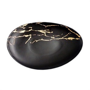 Тарелка Black Gold 30*19 см, P.L. Proff Cuisine 1138