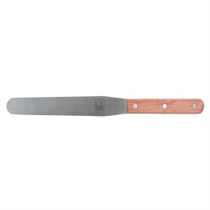 Нож-лопатка кондитерская металлическая с деревянной ручкой 15 см, P.L. - Proff Chef Line 6549