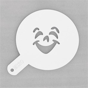 Трафарет пластиковый "Клоун", d 11 см, P.L. Proff Cuisine 6560