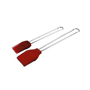 Кисть с ручкой из нержавейки, силикон, 28,5 см, ширина 5 см, P.L. Proff Cuisine 6596