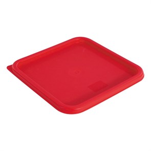 Крышка квадратная для контейнера 90001156, 92001514, красная, P.L. Proff Cuisine 6654