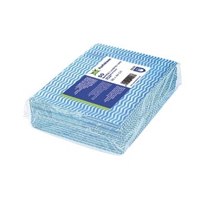 Салфетки Perfokleen голубые, 36*44 см, вискоза 50 г/см2, 50 шт 6932