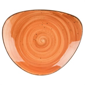 Тарелка Fusion Brown Shore 26,5*22 см, P.L. Proff Cuisine 1178