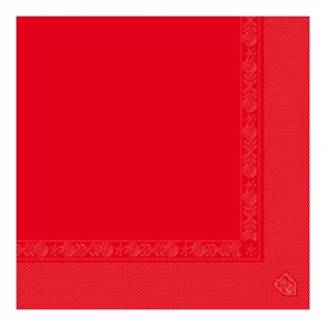 Салфетка бумажная двухслойная красная, 40*40 см, 100 шт, Garcia de PouИспания 7297