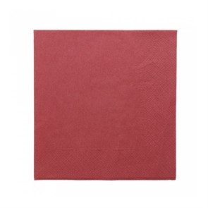 Салфетка бумажная двухслойная бордо, 40*40 см, 100 шт, Garcia de PouИспания 7299