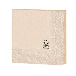 Салфетка бумажная ECO двухслойная, 20*20 см, 100 шт, Garcia de Pou 7304