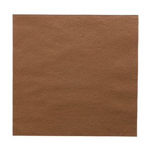 Салфетка бумажная двухслойная шоколад, 40*40 см, 100 шт, Garcia de PouИспания 7305