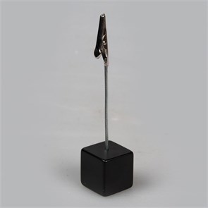 Держатель для записок/табличек, 11 см, дерево, 7341