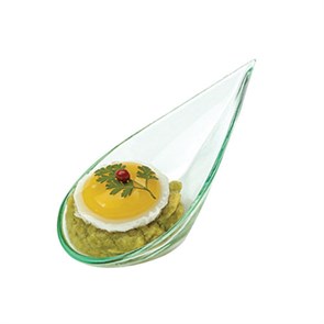 Фуршетный пластик ложка для комплимента, 10*5 см, PS, 40 шт, Garcia de PouИспания 7422