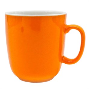 Кружка Barista (Бариста) 360 мл, оранжевый цвет, P.L. Proff Cuisine (кор= 48 шт) 1229