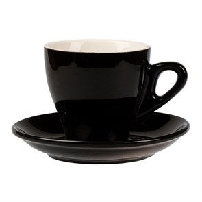 Кофейная пара Barista (Бариста) 280 мл, черный цвет, P.L. Proff Cuisine (кор= 36 шт) 1246