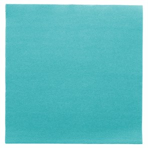 Салфетки двухслойные Double Point бирюзовые, 39*39 см, 50 шт, бумага, Garcia de Pou 8810