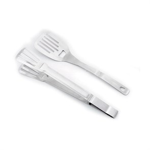 Набор лопатка + щипцы для гриля 35,5 см, P.L. Proff Cuisine 8851
