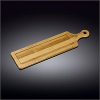 Поднос с ручкой 36,5x9,5 см WL‑771007/A 59157