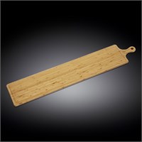 Длинная сервировочная доска с ручкой 100x20 см WL‑771138/A 59287