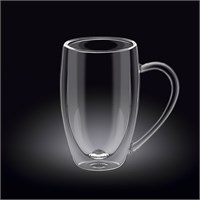 Кружка двустенная 400 мл WL‑888741/A 60502