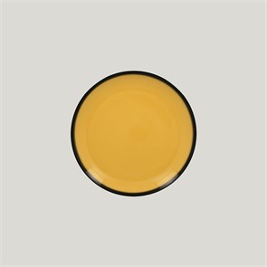 Тарелка круглая RAK Porcelain LEA Yellow 21 см (желтый цвет) 9109